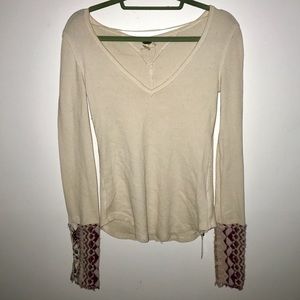 Super cute free people long sleeve